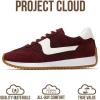 imageProject Cloud Fashion Sneakers for Women 2026  Lightweight LaceUp Shoes for Women with Memory Foam Insoles  Trendy Womens Shoes  NonSlip Comfortable Womens Sneakers MadisonBurgundy