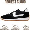 imageProject Cloud Fashion Sneakers for Women 2026  Lightweight LaceUp Shoes for Women with Memory Foam Insoles  Trendy Womens Shoes  NonSlip Comfortable Womens Sneakers MadisonBlack