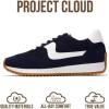 imageProject Cloud Fashion Sneakers for Women 2026  Lightweight LaceUp Shoes for Women with Memory Foam Insoles  Trendy Womens Shoes  NonSlip Comfortable Womens Sneakers MadisonNavy