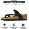 imageProject Cloud Genuine Leather Womens Sandals Wedge  Wedge Sandals amp Slippers  Memory Foam Women Footwear Beach Essentials NonSlip Sandals for Women 2025Blackbailey