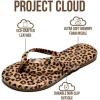 imageProject Cloud Kids Sandals For Girls Footwear with Memory Foam Insole Kids Flip Flops  Lightweight amp Slip Resistant Girls Sandals Summer Beach Essentials 2026 Little FoundationsLeopard