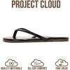 imageProject Cloud Kids Sandals For Girls Footwear with Memory Foam Insole Kids Flip Flops  Lightweight amp Slip Resistant Girls Sandals Summer Beach Essentials 2026 Little FoundationsBlack Patent