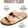 imageProject Cloud Platform Summer Sandals for Women 2026  Comfortable and Adjustable Straps Summer Slides  NonSlip Casual Womens SandalsRaffia