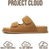 imageProject Cloud Platform Summer Sandals for Women 2026  Comfortable and Adjustable Straps Summer Slides  NonSlip Casual Womens SandalsSleek Chestnut Suede