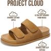imageProject Cloud Platform Summer Sandals for Women 2026  Comfortable and Adjustable Straps Summer Slides  NonSlip Casual Womens SandalsSleek Chestnut Suede