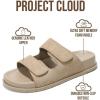 imageProject Cloud Platform Summer Sandals for Women 2026  Comfortable and Adjustable Straps Summer Slides  NonSlip Casual Womens SandalsSleek Taupe