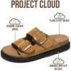 imageProject Cloud Platform Summer Sandals for Women 2026  Comfortable and Adjustable Straps Summer Slides  NonSlip Casual Womens SandalsTan