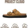 imageProject Cloud Platform Summer Sandals for Women 2026  Comfortable and Adjustable Straps Summer Slides  NonSlip Casual Womens SandalsTan