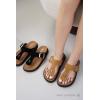 imageProject Cloud Platform Summer Sandals for Women 2026  Comfortable and Adjustable Straps Summer Slides  NonSlip Casual Womens SandalsThong Chestnut