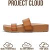imageProject Cloud Sandals Women with Lightweight Plush amp Soft Insole TwoStrap amp NonSlip Womens Slide  Summer Sandals for Women 2026 HilltopWhiskey