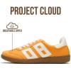 imageProject Cloud Sneakers for Women 2026  Breathable Womens Shoes Memory Foam Insole Casual Sneakers Non Slip Womens Sneakers  Breathable Lightweight Walking ShoesOrange