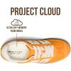 imageProject Cloud Sneakers for Women 2026  Breathable Womens Shoes Memory Foam Insole Casual Sneakers Non Slip Womens Sneakers  Breathable Lightweight Walking ShoesOrange