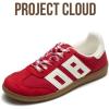 imageProject Cloud Sneakers for Women 2026  Breathable Womens Shoes Memory Foam Insole Casual Sneakers Non Slip Womens Sneakers  Breathable Lightweight Walking ShoesRed