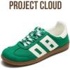 imageProject Cloud Sneakers for Women 2026  Breathable Womens Shoes Memory Foam Insole Casual Sneakers Non Slip Womens Sneakers  Breathable Lightweight Walking ShoesGreen