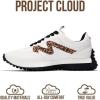 imageProject Cloud Trendy Fashion Sneakers for Women 2026  Memory Foam and NonSlip Comfortable Casual Ladies Shoes for Womens Fashion Sneakers  Lightweight Laceup Shoes LeccoLeopard