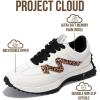 imageProject Cloud Trendy Fashion Sneakers for Women 2026  Memory Foam and NonSlip Comfortable Casual Ladies Shoes for Womens Fashion Sneakers  Lightweight Laceup Shoes LeccoLeopard
