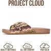 imageProject Cloud Womens Sandals  Adjustable Buckle Sandals for Women 2026 with Plush Insole  Lightweight amp Non Slip Slides for Women Footwear BeamingBrown Raffia