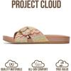 imageProject Cloud Womens Sandals  Adjustable Buckle Sandals for Women 2026 with Plush Insole  Lightweight amp Non Slip Slides for Women Footwear BeamingGold Raffia