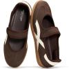 imageProject Cloud Comfortable Womens Shoes  Casual Trendy Mary Jane Shoes Women with Memory Foam  Lightweight amp NonSlip Fashion Sneakers for Women 2026 SpringChoco Brown