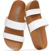 imageProject Cloud Sandals Women with Lightweight Plush amp Soft Insole TwoStrap amp NonSlip Womens Slide  Summer Sandals for Women 2026 HilltopOffwhite