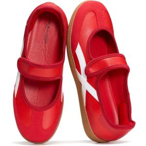 imageProject Cloud Comfortable Womens Shoes  Casual Trendy Mary Jane Shoes Women with Memory Foam  Lightweight amp NonSlip Fashion Sneakers for Women 2026 SpringRed