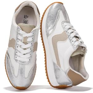 imageProject Cloud Fashion Sneakers for Women 2026  Lightweight LaceUp Shoes for Women with Memory Foam Insoles  Trendy Womens Shoes  NonSlip Comfortable Womens Sneakers MadisonSilver