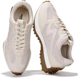 imageProject Cloud Trendy Fashion Sneakers for Women 2026  Memory Foam and NonSlip Comfortable Casual Ladies Shoes for Womens Fashion Sneakers  Lightweight Laceup Shoes LeccoCream