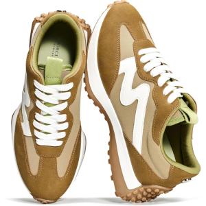 imageProject Cloud Trendy Fashion Sneakers for Women 2026  Memory Foam and NonSlip Comfortable Casual Ladies Shoes for Womens Fashion Sneakers  Lightweight Laceup Shoes LeccoCamel