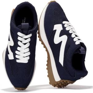 imageProject Cloud Trendy Fashion Sneakers for Women 2026  Memory Foam and NonSlip Comfortable Casual Ladies Shoes for Womens Fashion Sneakers  Lightweight Laceup Shoes LeccoNavy